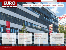 Tablet Screenshot of europlaza.at